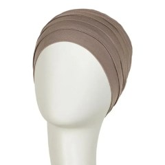 Turban Yoga basic smeđi OMC (1)